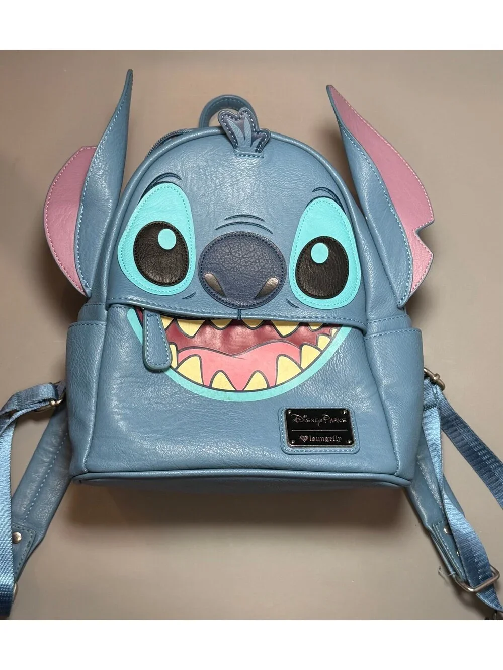 Disney Parks x Loungefly Stitch 3D Face Mini Backpack